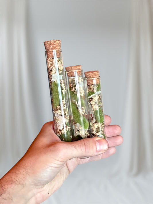 Trio décoratif vert